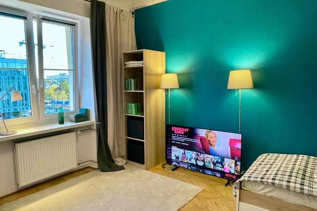 Апартаменты Super Square Metro X2 Fast Wifi 55'Tv Netflix Hbo Appletv+ Amazontv Варшава Экстерьер фото